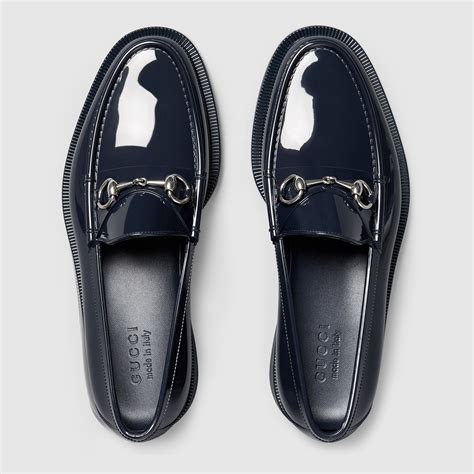 gucci horsebit moccasin with rubber sole